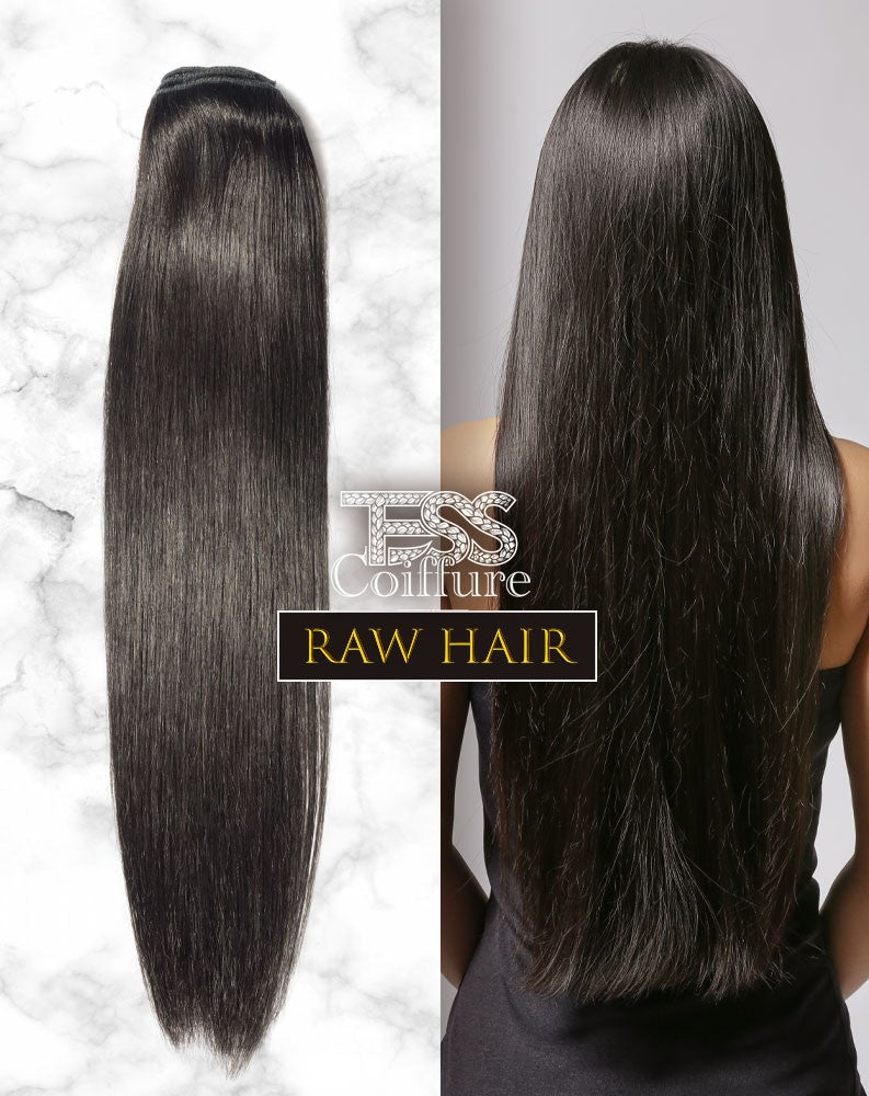 Tissage Straight (Lisse) - Haut de gamme 100% cheveux brésiliens vierges