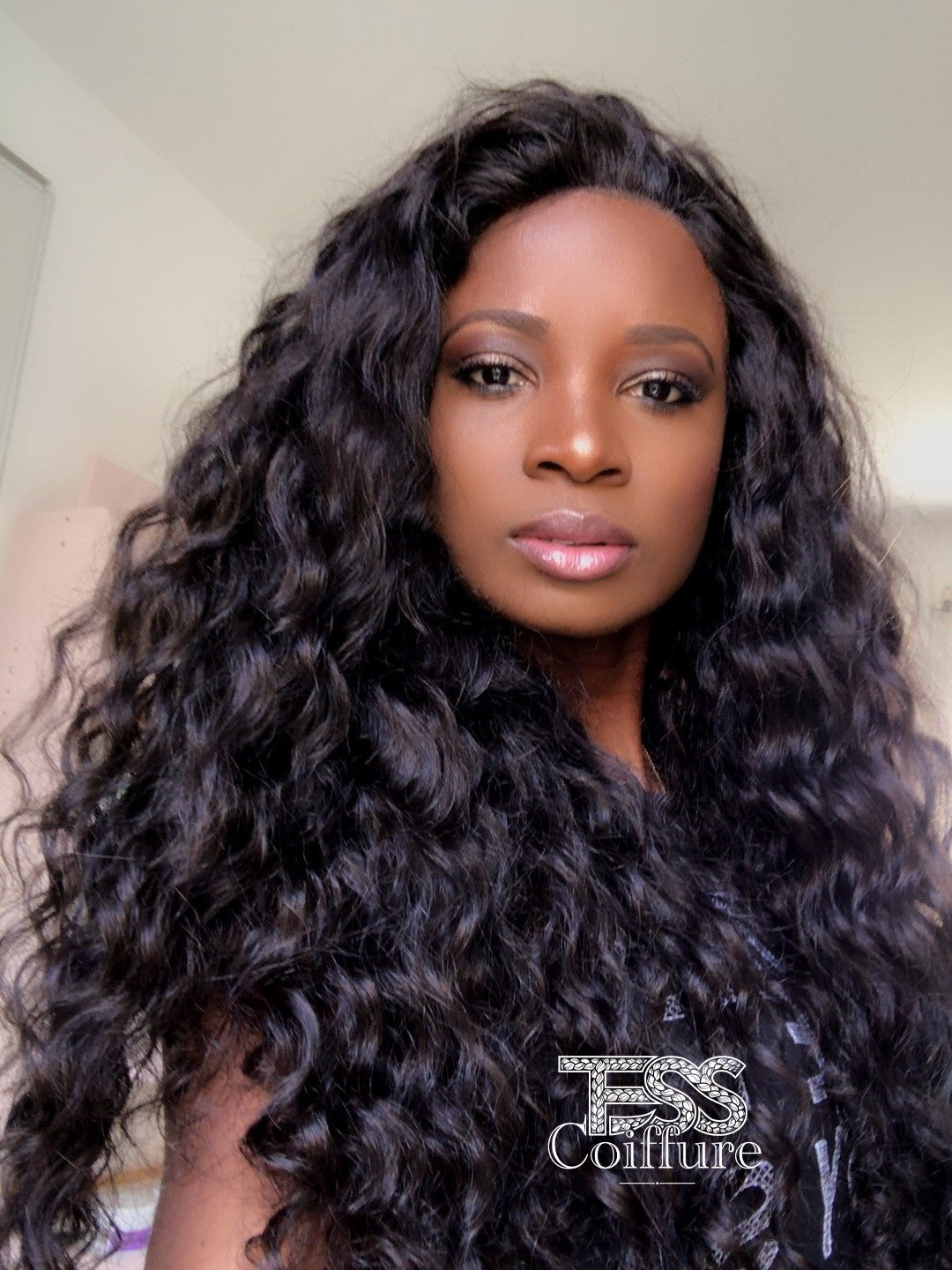 Perruque Deep Wave (Frisé) - Frontal Lace Wig Qualité Remy Hair